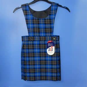 Blue Tartan Pinafore