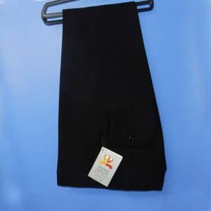 Slim Fit Black Trouser (Long 33" Length)