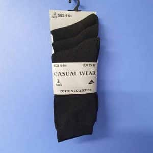 3 Pair of Ankle Socks