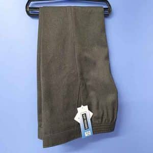 Slim Fit Grey Zip & Clip Pants
