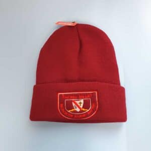 Embroidered Sacred Heart Beanie Hat